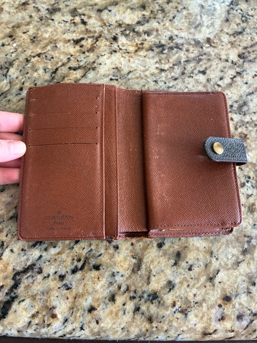 Louis Vuitton monogram kisslock wallet vintage - Picture 7 of 10
